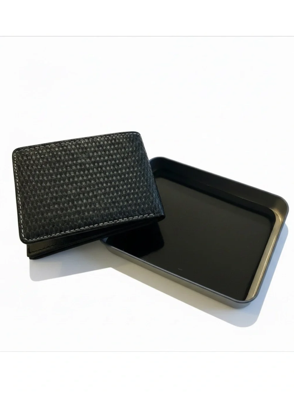Distortion Black Wallet